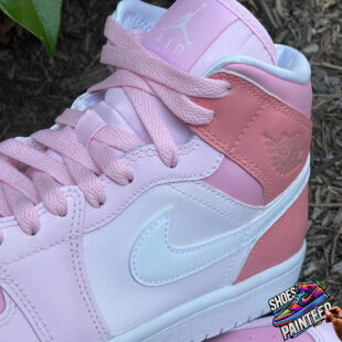 pink air jordans 1 A 2